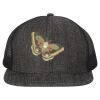 Flat Bill Six-Panel Trucker Cap Thumbnail