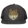 Flat Bill Six-Panel Trucker Cap Thumbnail