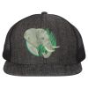 Flat Bill Six-Panel Trucker Cap Thumbnail