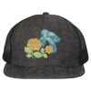 Flat Bill Six-Panel Trucker Cap Thumbnail