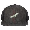 Flat Bill Six-Panel Trucker Cap Thumbnail