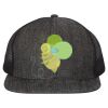 Flat Bill Six-Panel Trucker Cap Thumbnail