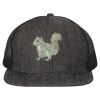 Flat Bill Six-Panel Trucker Cap Thumbnail