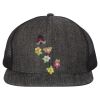 Flat Bill Six-Panel Trucker Cap Thumbnail