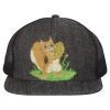 Flat Bill Six-Panel Trucker Cap Thumbnail