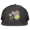 Flat Bill Six-Panel Trucker Cap Thumbnail