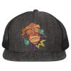 Flat Bill Six-Panel Trucker Cap Thumbnail