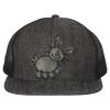 Flat Bill Six-Panel Trucker Cap Thumbnail