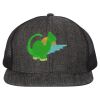 Flat Bill Six-Panel Trucker Cap Thumbnail