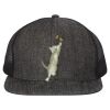 Flat Bill Six-Panel Trucker Cap Thumbnail