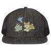 Flat Bill Six-Panel Trucker Cap Thumbnail