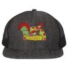 Flat Bill Six-Panel Trucker Cap Thumbnail