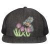 Flat Bill Six-Panel Trucker Cap Thumbnail