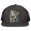 Flat Bill Six-Panel Trucker Cap Thumbnail