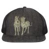 Flat Bill Six-Panel Trucker Cap Thumbnail