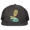 Flat Bill Six-Panel Trucker Cap Thumbnail