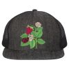 Flat Bill Six-Panel Trucker Cap Thumbnail