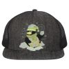 Flat Bill Six-Panel Trucker Cap Thumbnail