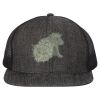 Flat Bill Six-Panel Trucker Cap Thumbnail