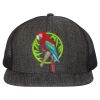 Flat Bill Six-Panel Trucker Cap Thumbnail