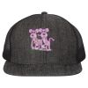 Flat Bill Six-Panel Trucker Cap Thumbnail