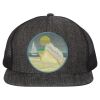 Flat Bill Six-Panel Trucker Cap Thumbnail