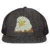 Flat Bill Six-Panel Trucker Cap Thumbnail
