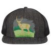 Flat Bill Six-Panel Trucker Cap Thumbnail