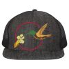 Flat Bill Six-Panel Trucker Cap Thumbnail