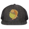 Flat Bill Six-Panel Trucker Cap Thumbnail