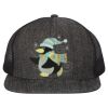 Flat Bill Six-Panel Trucker Cap Thumbnail