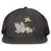 Flat Bill Six-Panel Trucker Cap Thumbnail