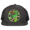 Flat Bill Six-Panel Trucker Cap Thumbnail