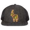 Flat Bill Six-Panel Trucker Cap Thumbnail