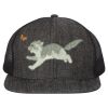 Flat Bill Six-Panel Trucker Cap Thumbnail