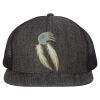 Flat Bill Six-Panel Trucker Cap Thumbnail