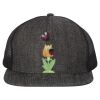 Flat Bill Six-Panel Trucker Cap Thumbnail