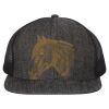 Flat Bill Six-Panel Trucker Cap Thumbnail