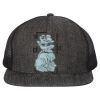 Flat Bill Six-Panel Trucker Cap Thumbnail