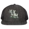 Flat Bill Six-Panel Trucker Cap Thumbnail