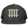 Flat Bill Six-Panel Trucker Cap Thumbnail