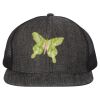 Flat Bill Six-Panel Trucker Cap Thumbnail