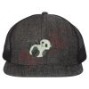 Flat Bill Six-Panel Trucker Cap Thumbnail