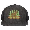 Flat Bill Six-Panel Trucker Cap Thumbnail