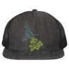 Flat Bill Six-Panel Trucker Cap Thumbnail