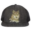 Flat Bill Six-Panel Trucker Cap Thumbnail