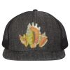 Flat Bill Six-Panel Trucker Cap Thumbnail