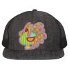 Flat Bill Six-Panel Trucker Cap Thumbnail