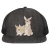 Flat Bill Six-Panel Trucker Cap Thumbnail