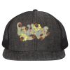 Flat Bill Six-Panel Trucker Cap Thumbnail